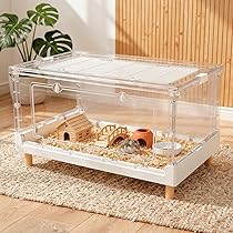 Amazon | Ruexue ハムスターケージ＆モルモット、小動物ペット用の完全